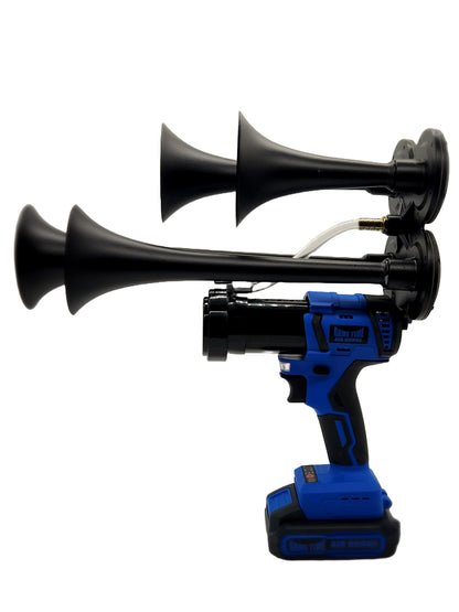 Quad Air Horn - BLUE