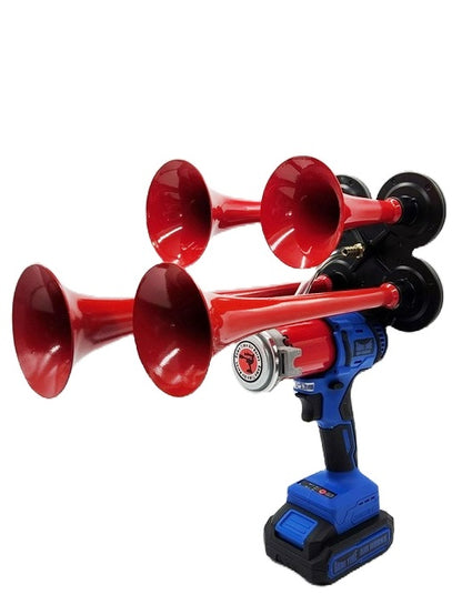 Quad Air Horn - BLUE