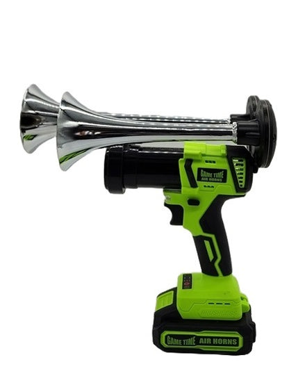 Dual Air Horn - GREEN