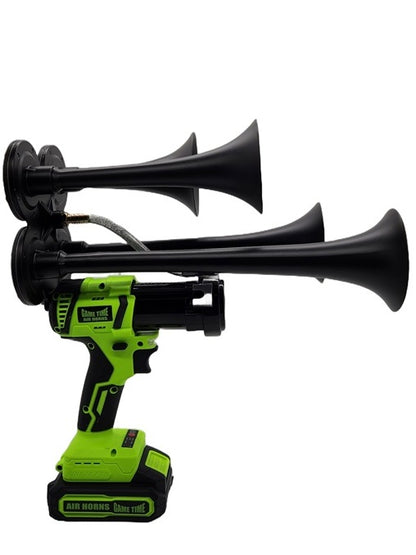 Quad Air Horn - GREEN