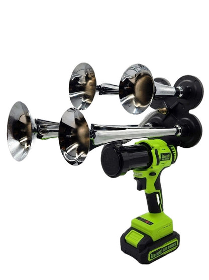 Quad Air Horn - GREEN