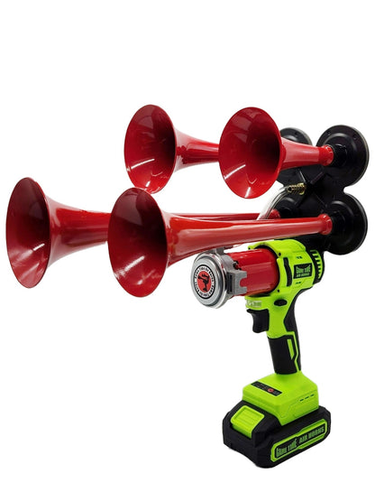 Quad Air Horn - GREEN