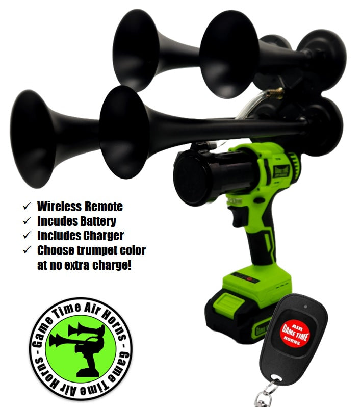 Quad Air Horn - GREEN