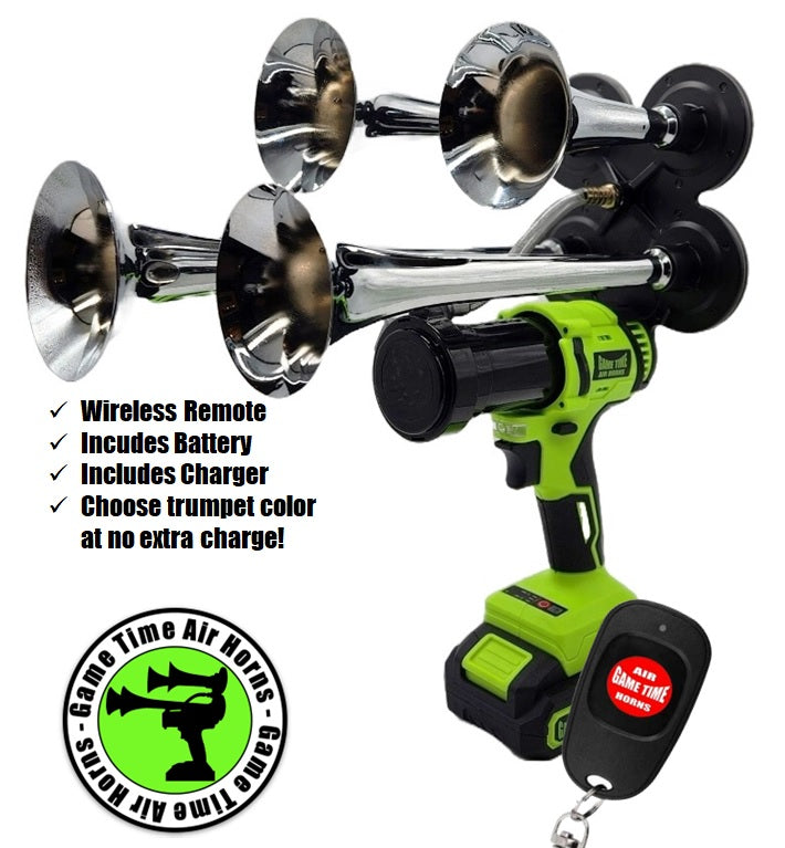 Quad Air Horn - GREEN