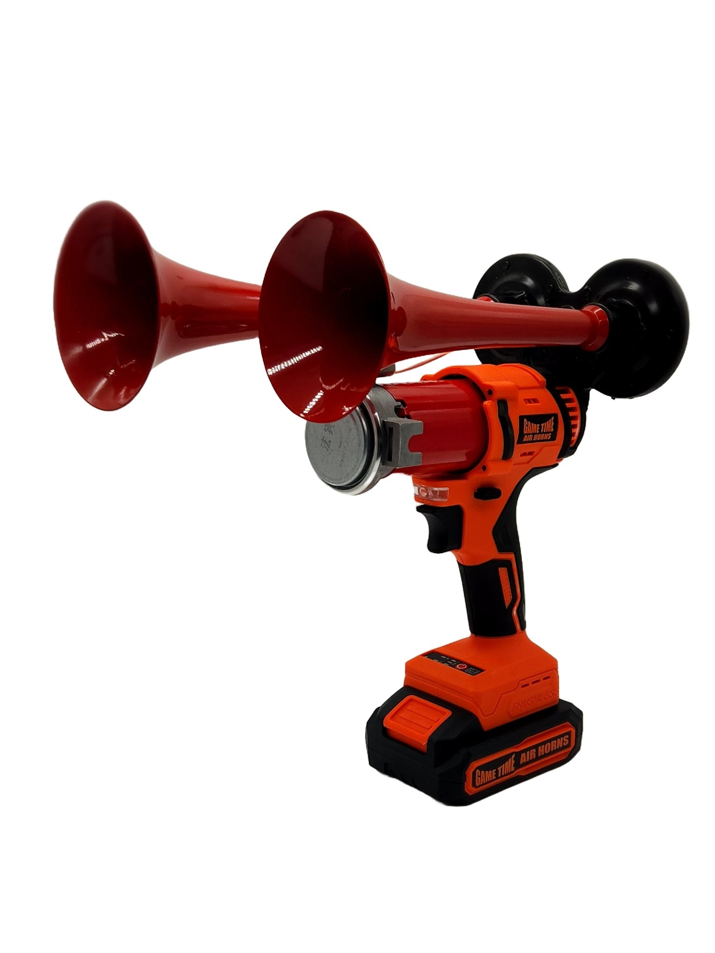 Dual Train Horn - ORANGE