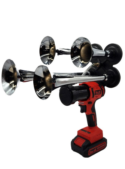 Quad Air Horn - RED