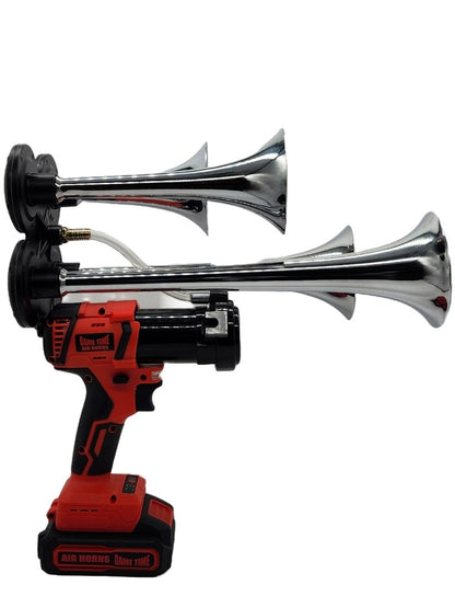 Quad Air Horn - RED