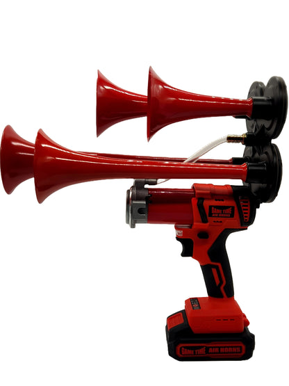 Quad Air Horn - RED