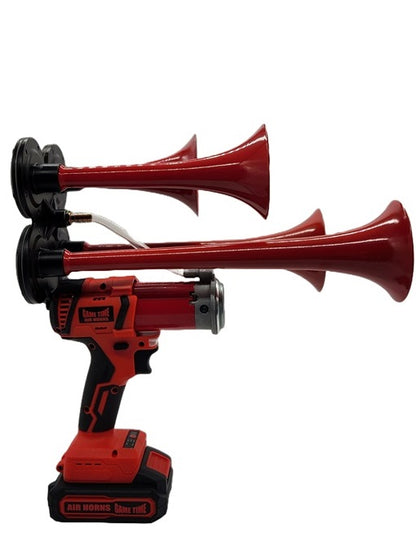 Quad Air Horn - RED