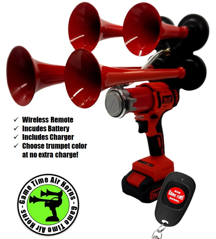 Quad Air Horn - RED