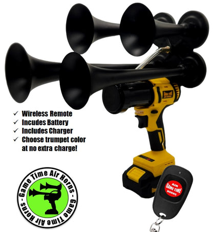 Quad Air Horn - YELLOW