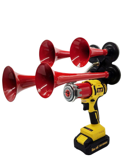 Quad Air Horn - YELLOW