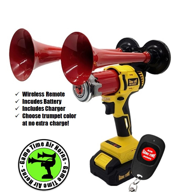 Dual Air Horn - YELLOW